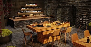 New Teak Wood Finish