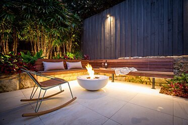 Mix 850 Fire Pit - In-Situ Image by EcoSmart Fire