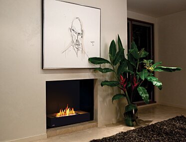 Grate 30 Fireplace Grate - In-Situ Image by EcoSmart Fire
