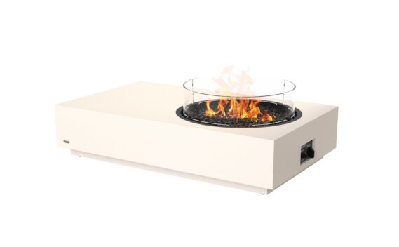 Tequila 50 Fire Table - Gas LP/NG / Bone / Optional Fire Screen by EcoSmart Fire