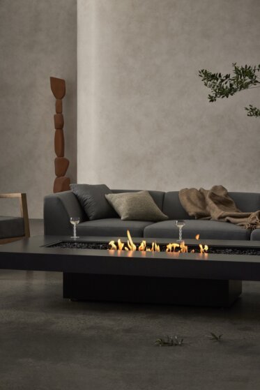 Living room setting - Residential fireplaces