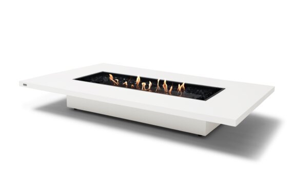 Daiquiri 70 Fire Table - Ethanol - Black / Bone / Look without screen by EcoSmart Fire