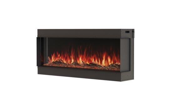 Switch 56 Switch Fireplace - Electric / Black / Orange flame by EcoSmart Fire