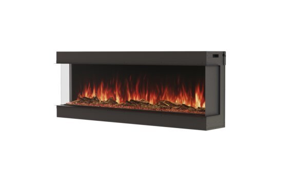 Switch 68 Switch Fireplace - Electric / Black / Orange Flame by EcoSmart Fire