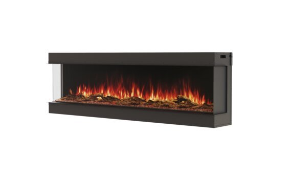 Switch 80 Switch Fireplace - Electric / Black / Orange Flame by EcoSmart Fire