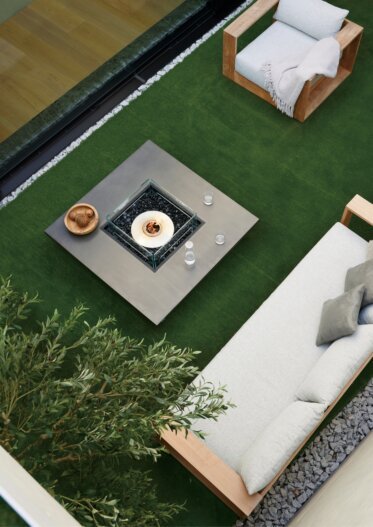 Vertigo 50 Fire Table - In-Situ Image by EcoSmart Fire