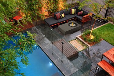 Private Residence - Outdoor fireplaces