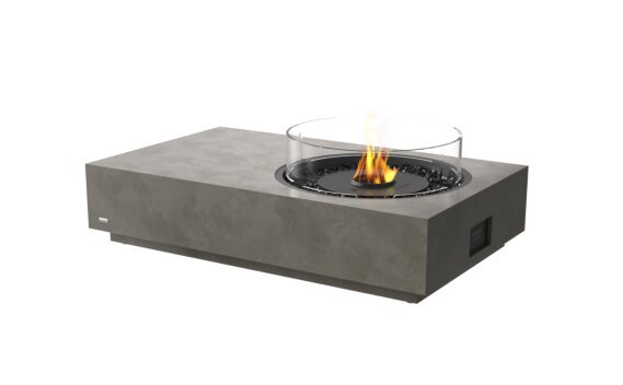 Larnaca Fire Table - Ethanol - Black / Natural by EcoSmart Fire