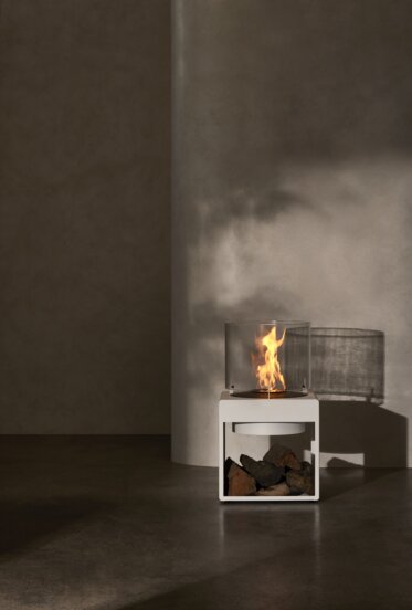 Pop 3L Designer Fireplace - In-Situ Image by EcoSmart Fire