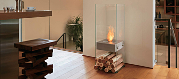 Glass Fireplaces
