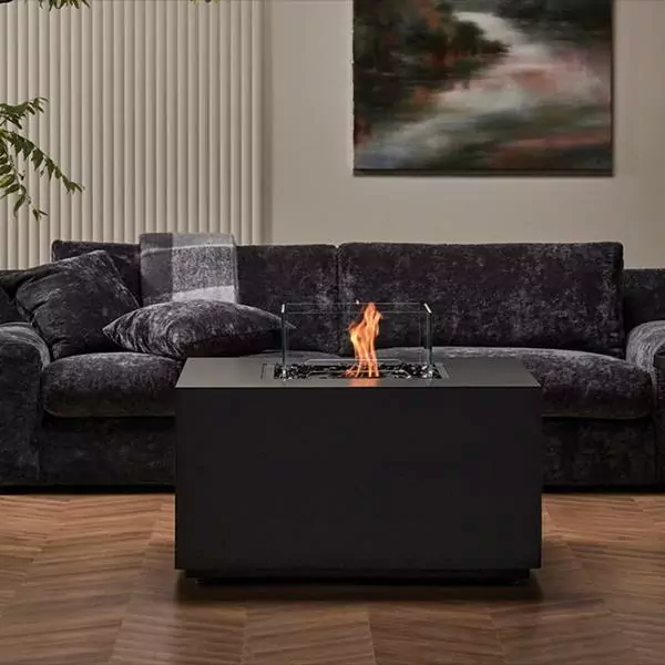 LANDS Fire Place Table （2脚）BLACK EDITION Outdoor Fire Pit