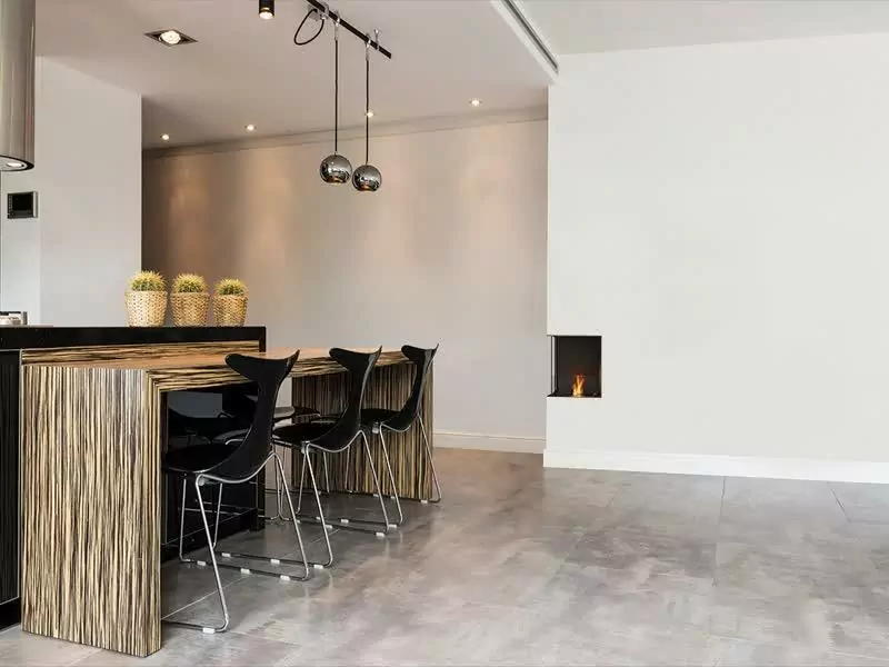 Flex 18LC: Left Corner Fireplace Insert | EcoSmart Fire